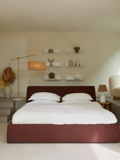 Cama Tapizada Cloud