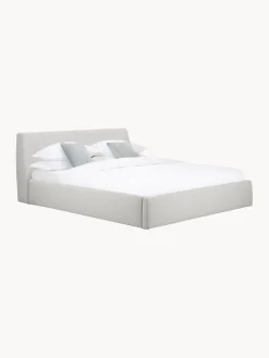 Cama Tapizada Cloud, Con Espacio De Almacenamiento