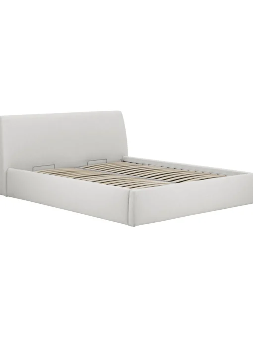 Cama Tapizada Cloud, Con Espacio De Almacenamiento