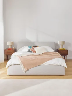 Cama Tapizada Cloud, Con Espacio De Almacenamiento