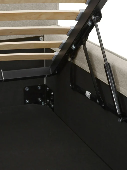 Cama Tapizada Dream, Con Espacio De Almacenamiento