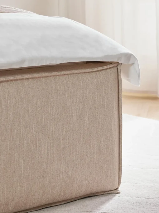 Cama Tapizada Dream, Con Espacio De Almacenamiento