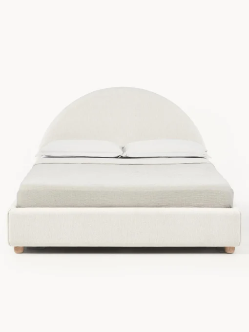 Cama Tapizada Ebba, Con Espacio De Almacenamiento
