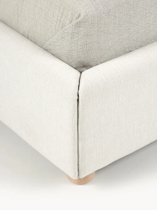 Cama Tapizada Ebba, Con Espacio De Almacenamiento