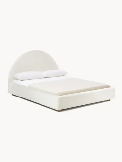 Cama Tapizada En Tejido Boucle Ebba