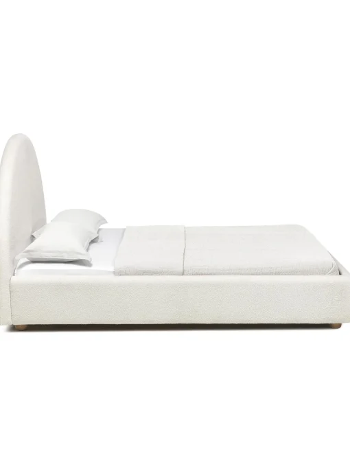 Cama Tapizada En Tejido Boucle Ebba