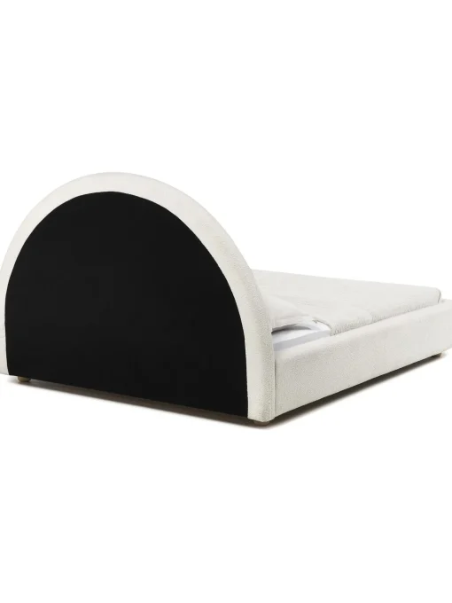 Cama Tapizada En Tejido Boucle Ebba