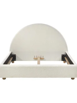 Cama Tapizada En Tejido Boucle Ebba