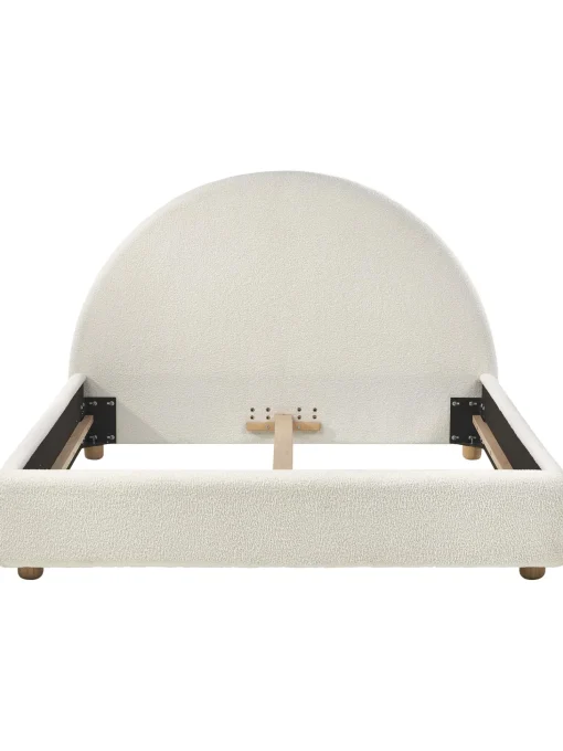 Cama Tapizada En Tejido Boucle Ebba