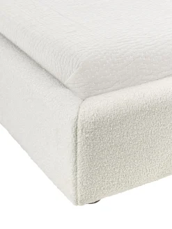 Cama Tapizada En Tejido Boucle Ebba