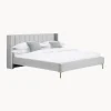 Cama Tapizada En Terciopelo Dusk