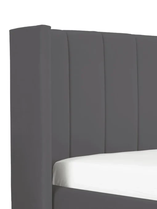 Cama Tapizada En Terciopelo Dusk