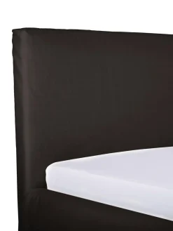 Cama Tapizada Feather, Con Espacio De Almacenamiento