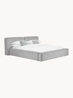 Cama Tapizada Lennon, Con Espacio De Almacenamiento