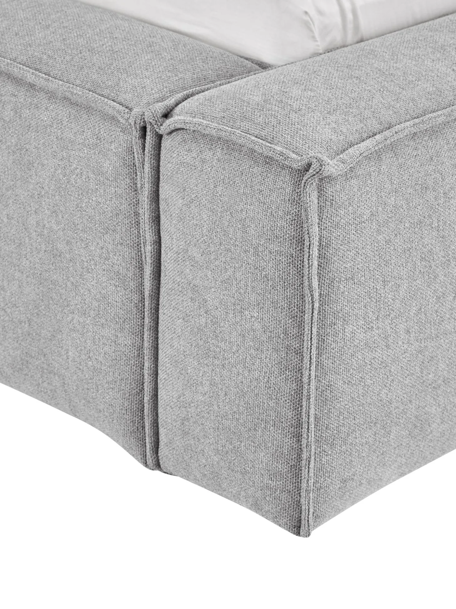 Cama Tapizada Lennon, Con Espacio De Almacenamiento