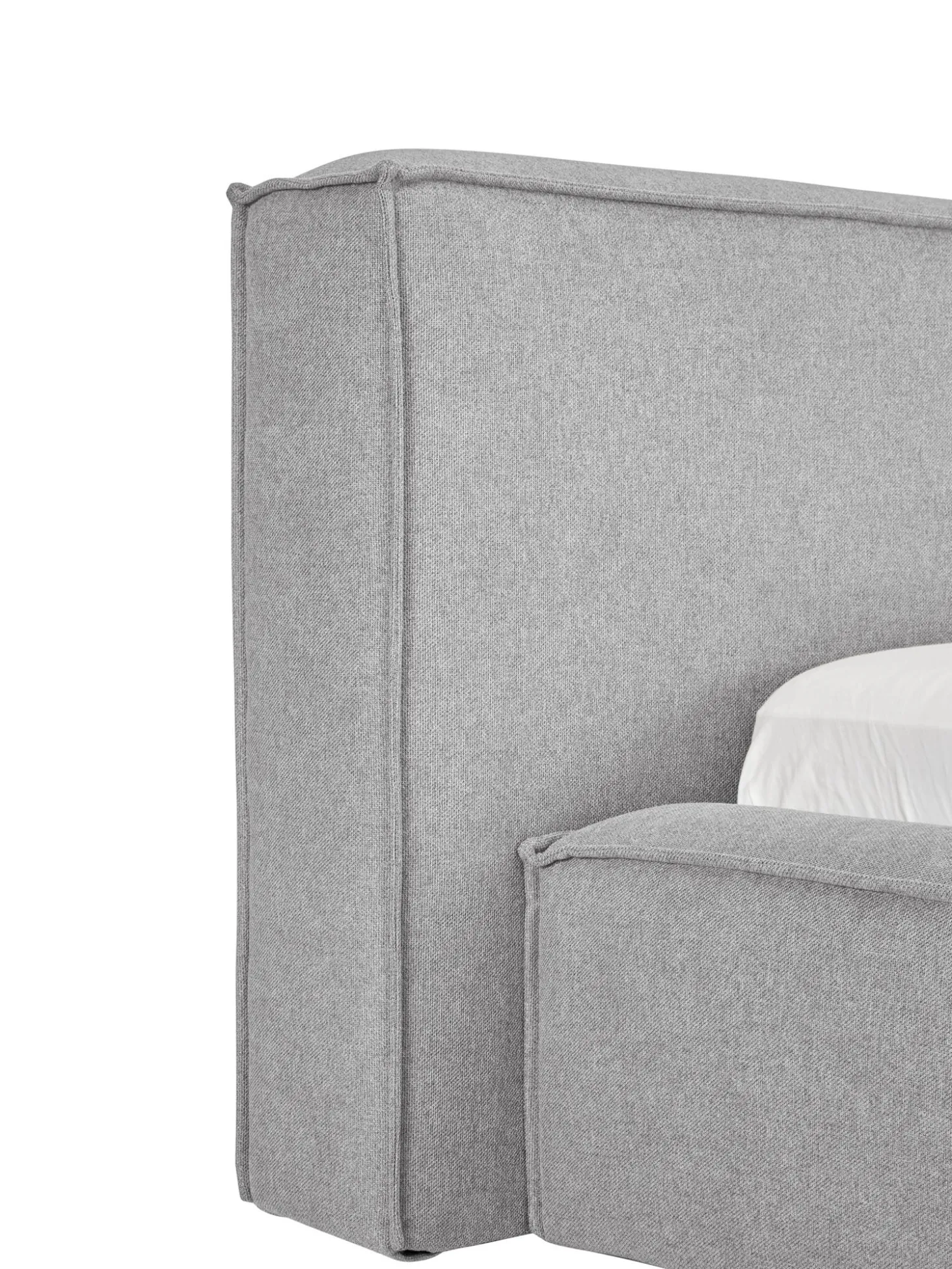 Cama Tapizada Lennon, Con Espacio De Almacenamiento