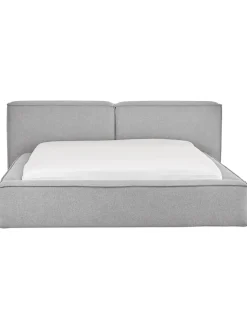 Cama Tapizada Lennon, Con Espacio De Almacenamiento