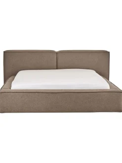 Cama Tapizada Lennon, Con Espacio De Almacenamiento