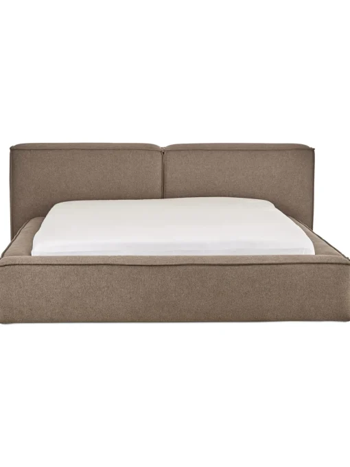 Cama Tapizada Lennon, Con Espacio De Almacenamiento