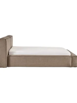 Cama Tapizada Lennon, Con Espacio De Almacenamiento