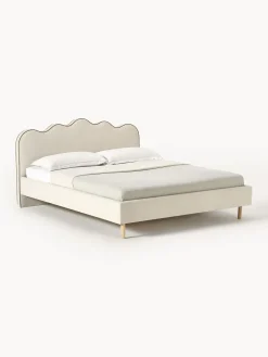 Cama Tapizada Romy, Con Cabecero