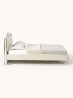 Cama Tapizada Romy, Con Cabecero