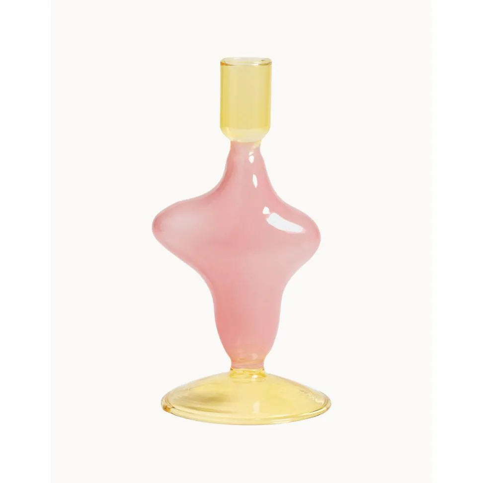 Candelabro De Vidrio Flux