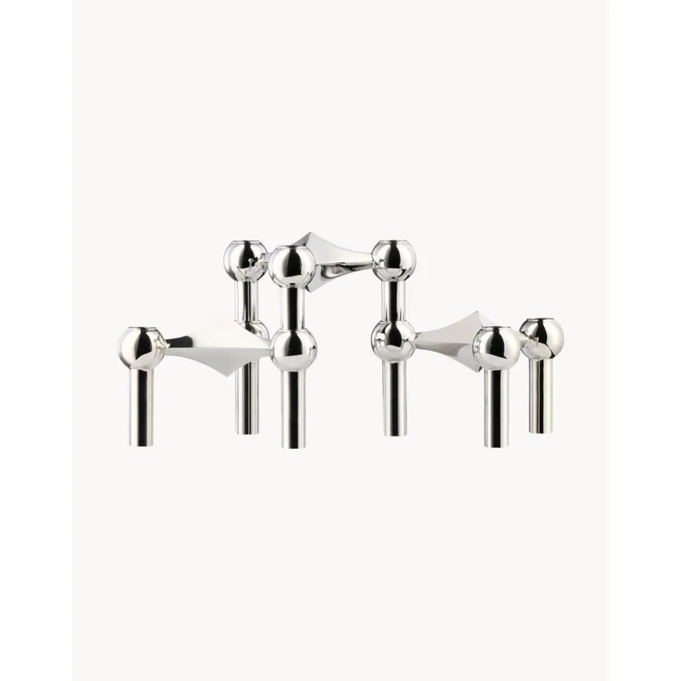 Candelabros Stoff Nagel, 3 Uds.