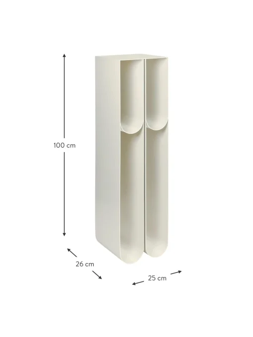 Columna Decorativa De Metal Curved