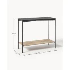 Consola De Madera De Mango Maciza June