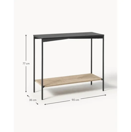 Consola De Madera De Mango Maciza June