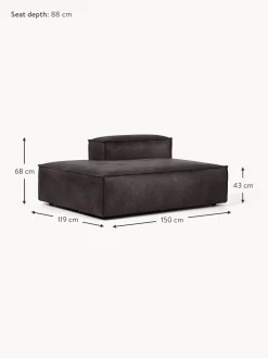 Divan Modular De Cuero Reciclado Lennon