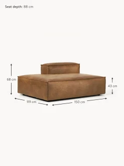 Divan Modular De Cuero Reciclado Lennon