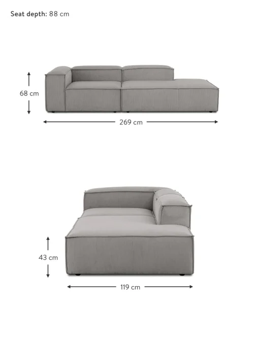 Divan Modular De Pana Lennon