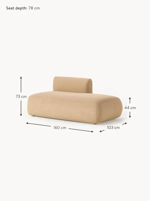 Divan Modular En Tejido Boucle Sofia