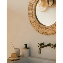 Dosificador De Jabon Con Madera Laura