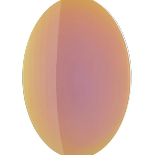 Espejo De Pared De Diseno Iridiscente Ruby