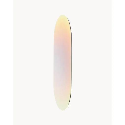 Espejo De Pared De Diseno Iridiscente Ruby