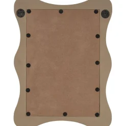 Espejo De Pared De Madera De Mango Riva