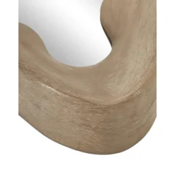 Espejo De Pared De Madera De Mango Riva