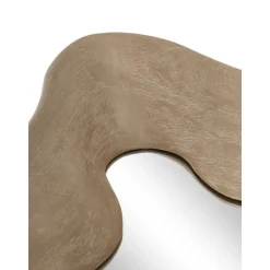 Espejo De Pared De Madera De Mango Riva