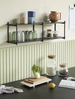 Estante De Pared De Madera De Eucalipto Norm