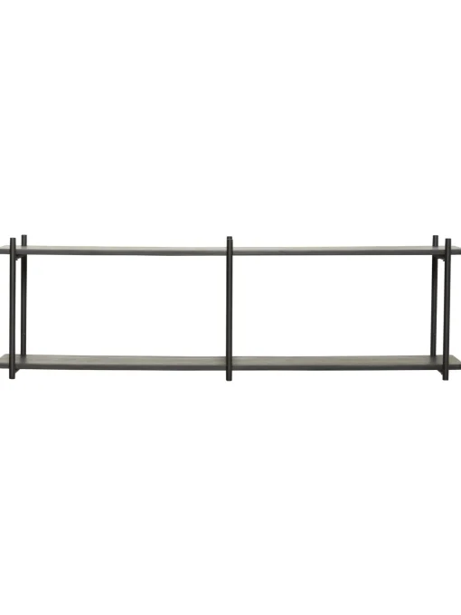 Estante De Pared De Madera De Eucalipto Norm