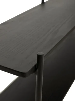 Estante De Pared De Madera De Eucalipto Norm