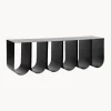 Estante De Pared De Metal Curved