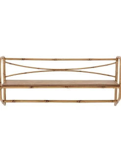 Estante De Pared En Look Bambu Rod
