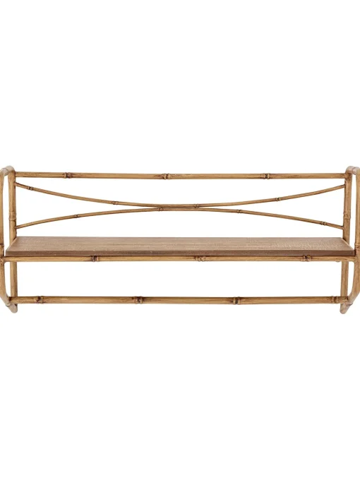 Estante De Pared En Look Bambu Rod