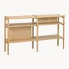 Estanteria De Madera De Roble Holton