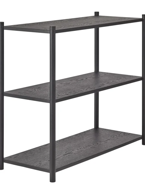 Estanteria De Madera De Roble Sceene