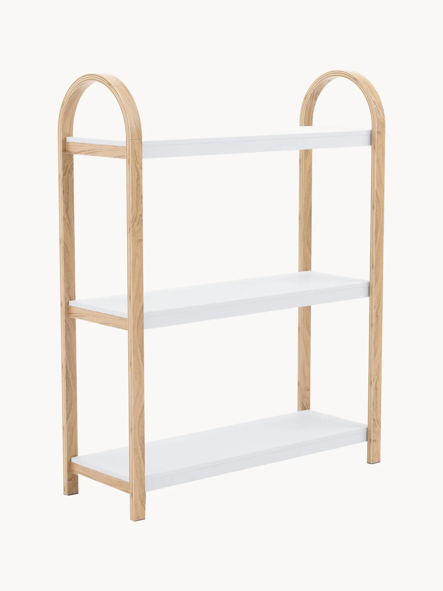 Estanteria De Madera Y Metal Bellwood